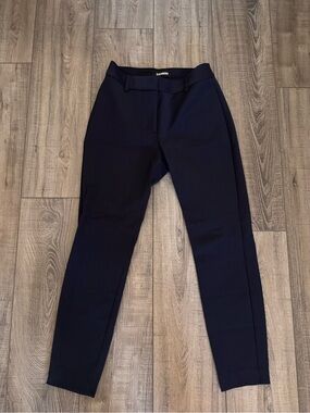 Express Skinny High Rise Size 2S Navy Pants